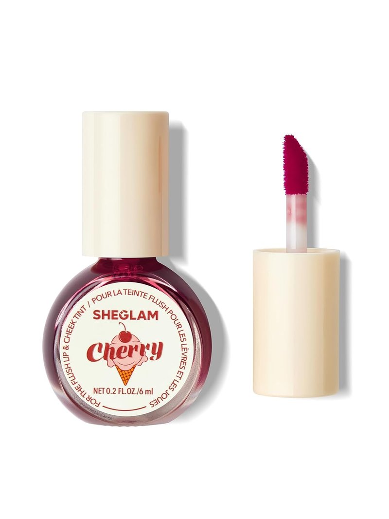 Flush Lip & Cheek Tint - Cherry Picked Color for Natural Glow | Long-Lasting Formula
