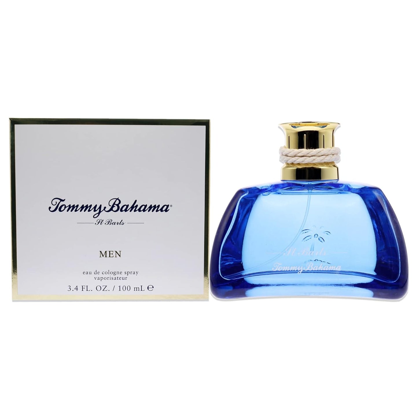 Tommy Bahama St. Barts Men Eau De Cologne - Refreshing Island-Inspired Fragrance with Lime & Guava | Long-Lasting Scent