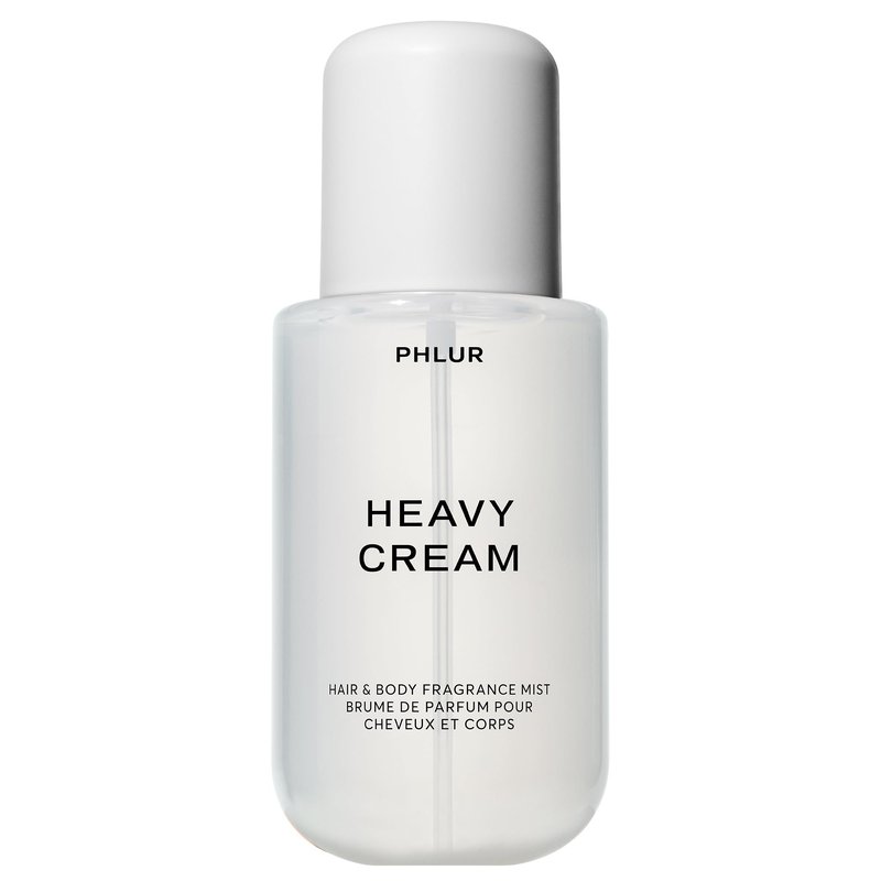 PHLUR Heavy Cream Body Mist, 8 Fl Oz – Hair and Body Perfume for Women, Gourmand Vanilla Body Spray with Marshmallow, Coconut Cream & Citrus Fragrance