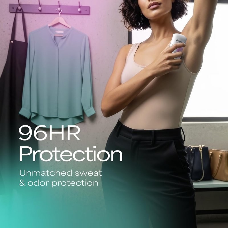 Degree Clinical Strength Antiperspirant Deodorant - 96-Hour Sweat & Odor Protection | Summer Rose, 1.6 oz