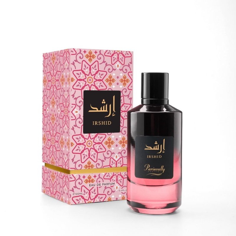Parisvally IRSHID - Juicy Pear, Sweet Saffron, Warm Hazelnut Long-Lasting Unisex Fragrance - 3.40 Ounce / 100 ml