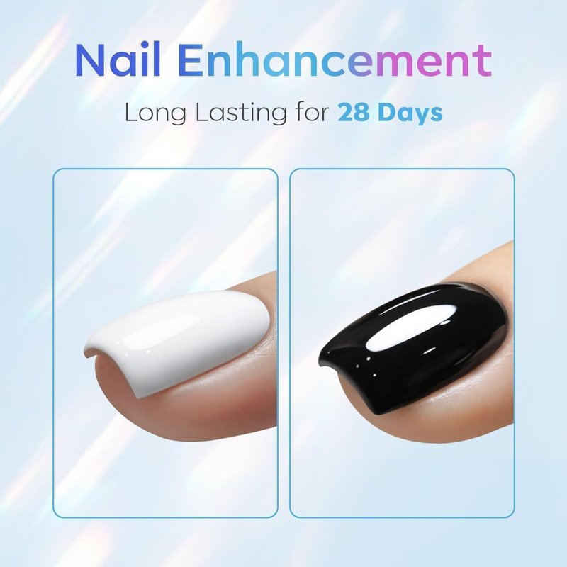 Modelones Gel Top Coat - 15ml No Wipe High Gloss Nail Polish for Long-Lasting Shine | Perfect for DIY Manicures