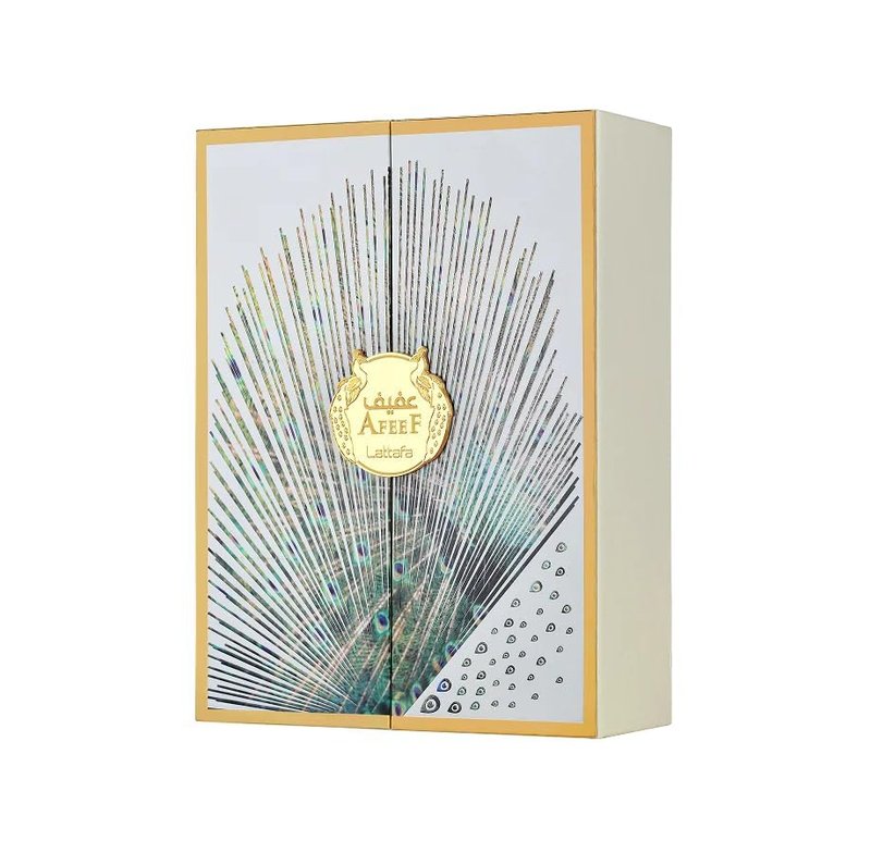 Lattafa Afeef for Unisex Eau de Parfum Spray, 3.4 Ounce / 100 Ml