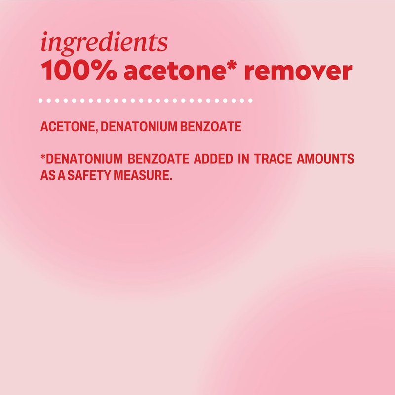 Onyx 100% Pure Acetone Nail Polish Remover Kit - Maximum Strength Gel Polish Remover with 7-Inch Nail File, 8 fl oz
