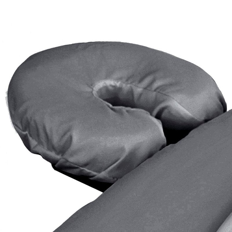 ForPro Premium Microfiber Face Rest Cover, Cool Grey, Ultra-Light, Stain and Wrinkle-Resistant, for Massage Tables