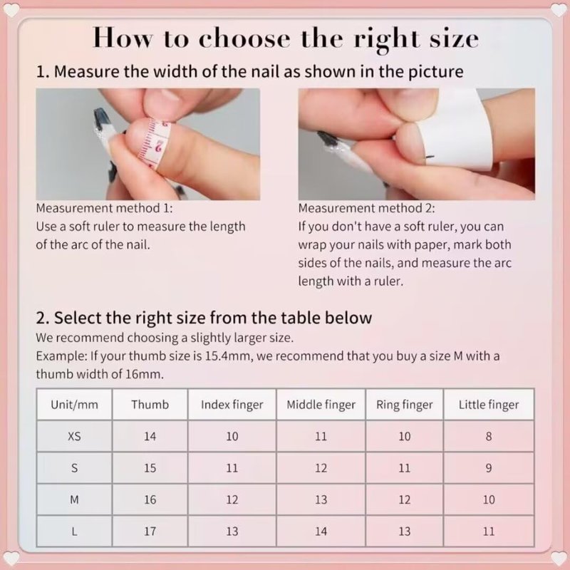 Press On Nails - Handmade French Purple Duckbill Fake Nails - 10 Pcs Reusable 3D Acrylic Nail Kit | Size M