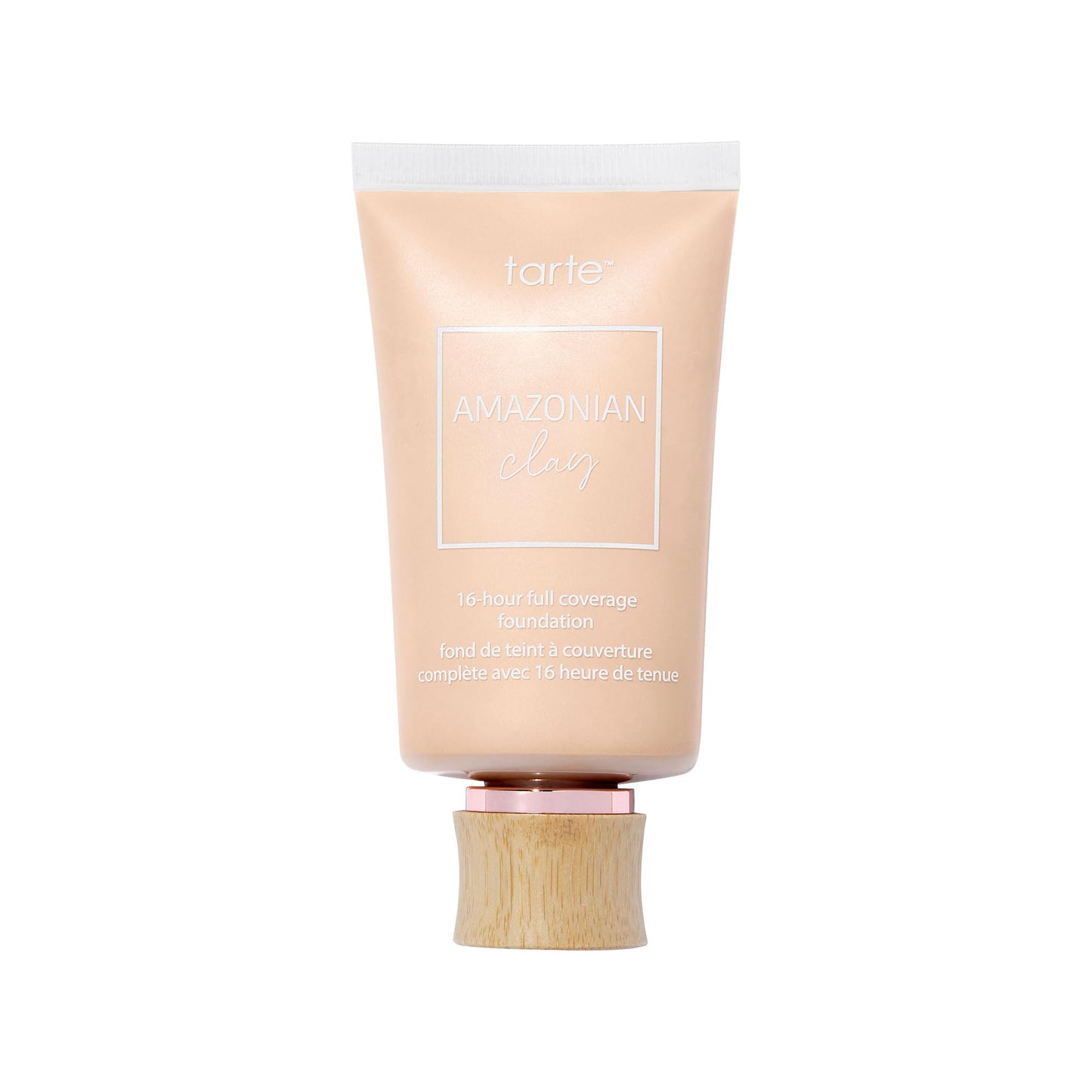 tarte Amazonian clay 16-hour Full Size coverage foundation – Matte Finish Foundation, Vitamin E for Hydration & Smooth Looking Skin, Vegan & Cruelty-Free, full size, ivory
