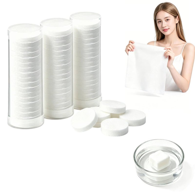 hot face towel disposable face towel Disposable towels It can be used directly after soaking in water or suitable for use in towel warmers（60PCS towels）
