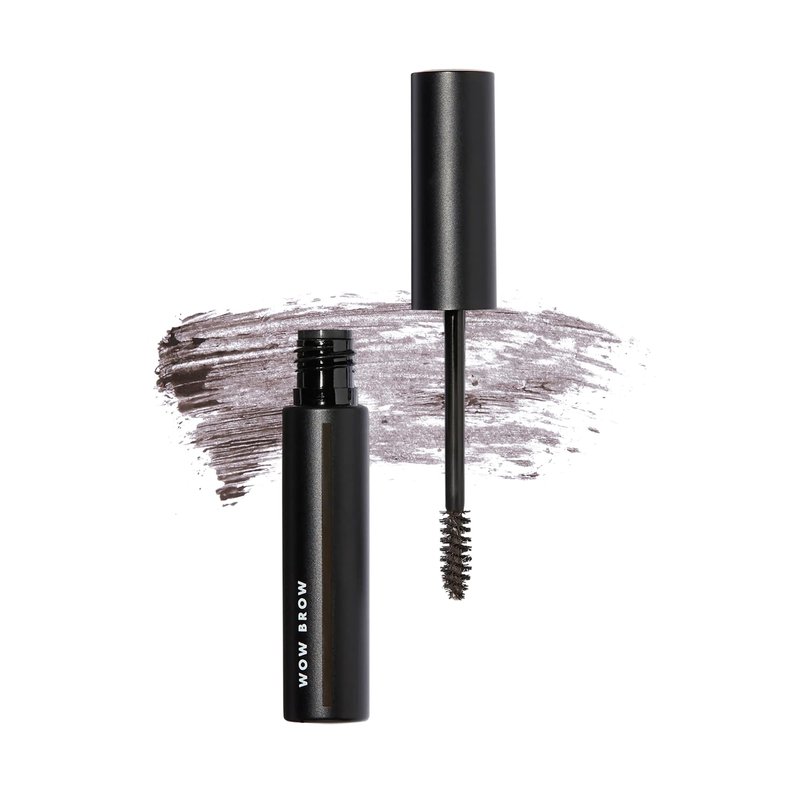 e.l.f. Wow Brow Gel, Volumizing, Buildable, Wax-Gel Hybrid, Creates Full, Voluminous-Looking Brows, Locks Brow Hairs In Place, Deep Brown