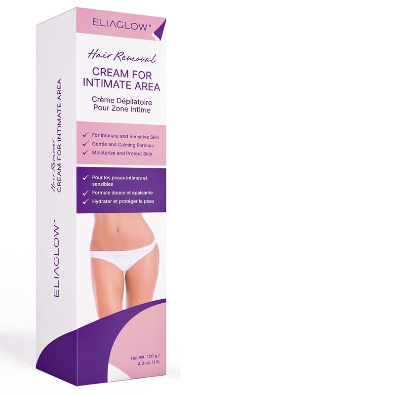 Hair Removal Cream for Women and Men : Sensitive Depilatory Cream for Bikini, Private Areas, Pubic, Body, Legs,