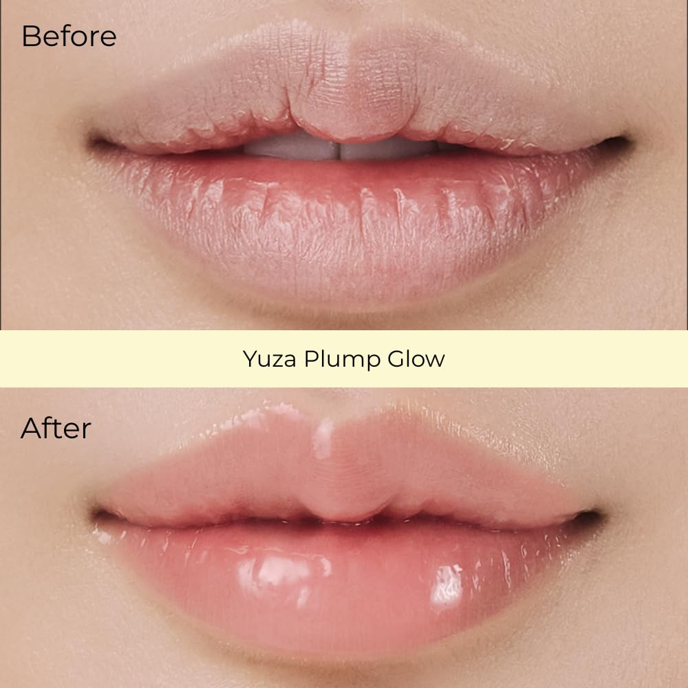 [hwarang'] Lip Care Collection – Hydrating & Plumping K-Beauty Treatments with Natural Extracts | Omija Glow Lip Mask & Yuja Sweet Lip Volumizer | 0.5 fl oz Each (Yuja)