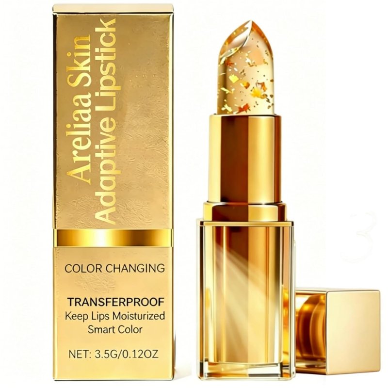 Areliaa Skin Adaptive Lipstick – pH Reactive Color, 1 Count