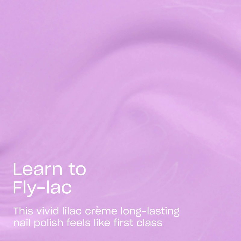 OPI Infinite Shine Learn to Fly-lac | Opaque Soft Pastel Lilac Purple Crème Long Wear Nail Polish | Trip to the Brite Side | Summer 2026 Collection