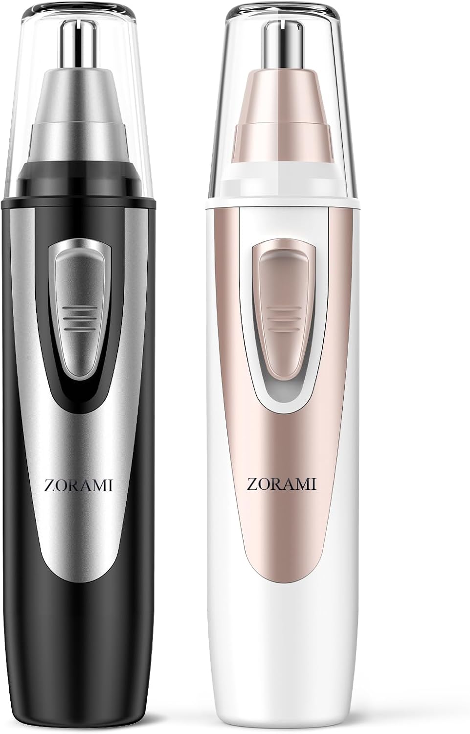 ZORAMI Ear and Nose Hair Trimmer Clipper - 2025 Professional Painless Hair Trimmer Black & Pink