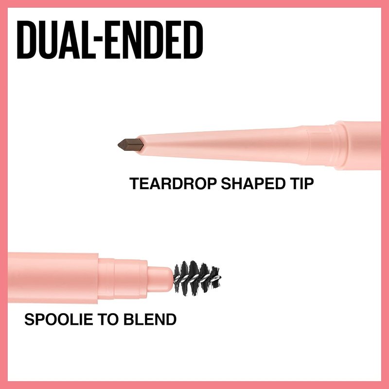 Maybelline Eyebrow Definer Pencil - Total Temptation | Blonde & Soft Brown, 2 Count Bundle