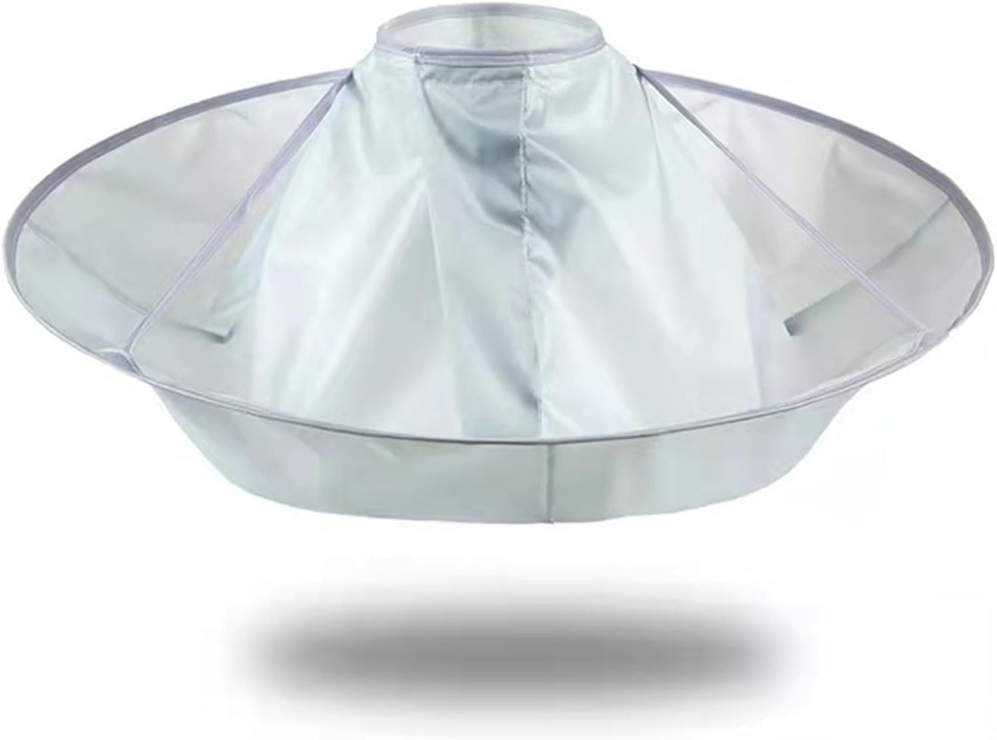 Waterproof Haircut Cape Umbrella, Portable Hair Clippings Catcher for Adults Kids, Reusable Hairdressing Cloak with Anti-Static Nylon (Easy Storage, Salon & DIY Home Use)