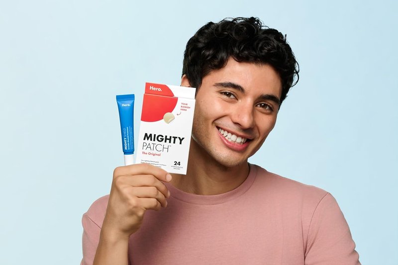 Mighty Patch Original Pimple Patch & Invisible Blemish Protectant Bundle - 36 Patches & 10ml Liquid
