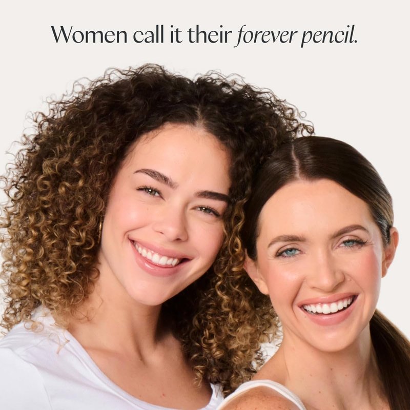 Ravie Beauty Easy Everyday™ Brow Pencil - Best Eyebrow Pencil for Women, Smudge Proof Hair-Like Strokes, 1.2mm Precision Tip with Spoolie, Vegan (Taupe)