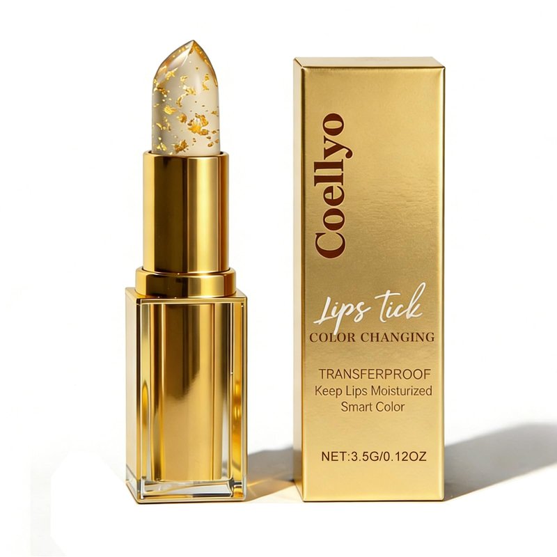 Coellyo True pH Adjusting Lipstick for Mature Women, Clear pH Lip Stick Changes to Natural Pink Tint, Deeply Hydrating Transfer Proof Long Lasting, Personalized Lip Tint for Older Women