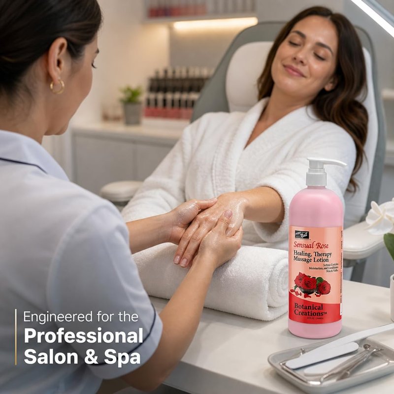 PRONAIL Healing Therapy Multi-Purpose Salon & Spa Lotion - All-in-One Treatment for Manicures, Pedicures, and Massage with Treatment in Every Pump to Streamline Services & Justify Premium Price 32 Oz