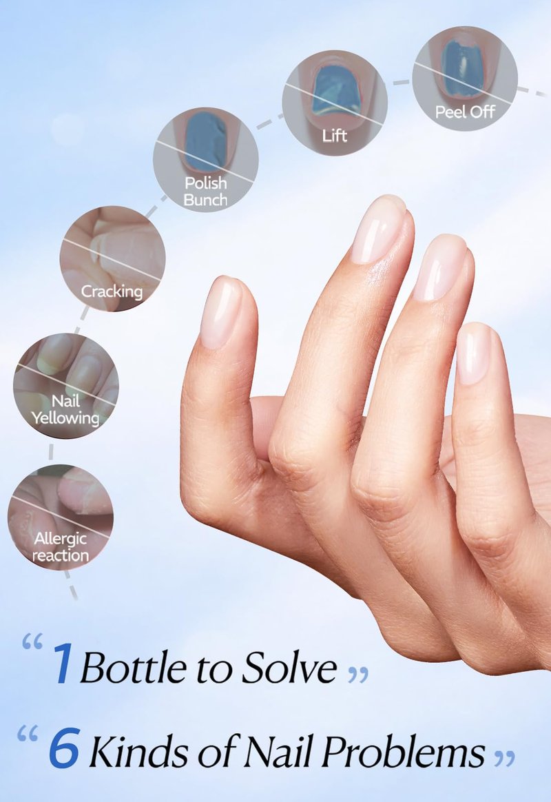 AZUREBEAUTY 18ml Nail Dehydrator and Primer Base Coat, 3-in-One Nourishing Nail Prep Acid-Free & Hema-Free Dehydrate Bond Fast Drying for Gel Polish Acrylic Powder
