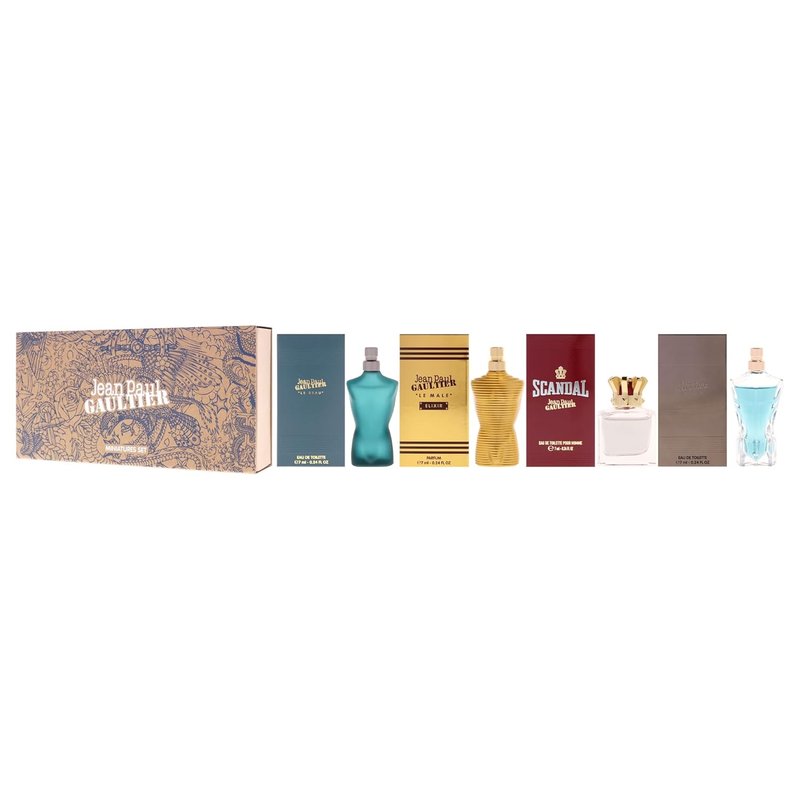 Miniatures Set by Jean Paul Gaultier for Men - 4 Pc Mini Gift Set