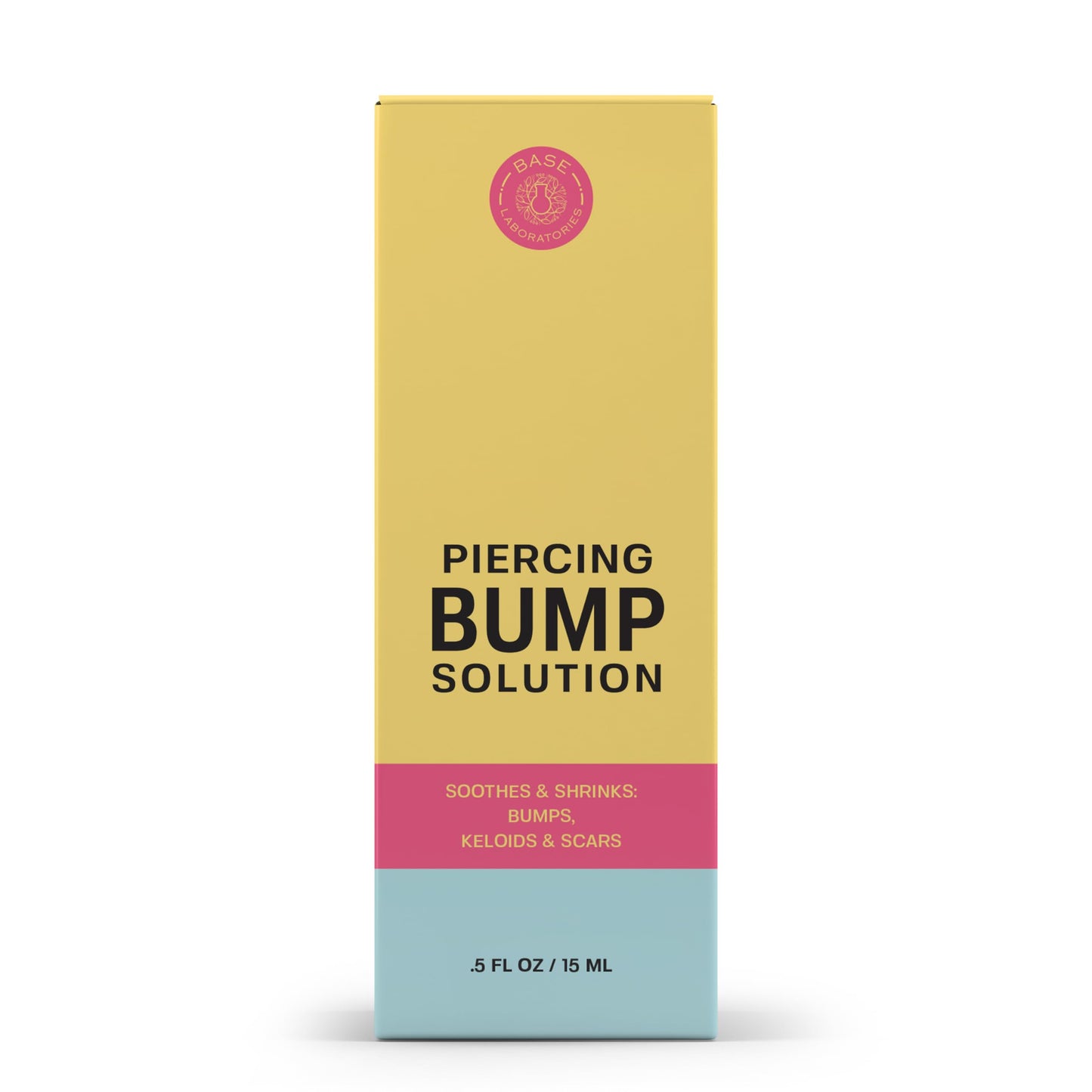 base labs piercing aftercare kit - bump oil and saline gel - pack of 2