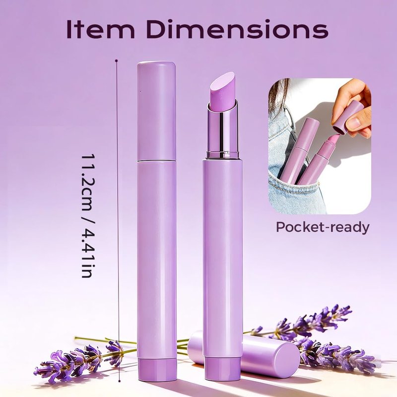Cuticle Treatment Pen - 3-in-1 Nail Care for Hangnails & Damaged Cuticles | Ceramic Tip, Purple