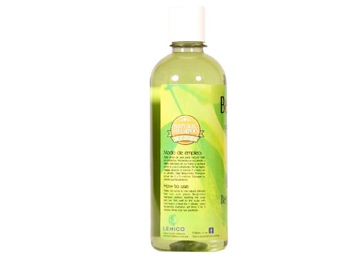 Lenico Bergamot Shampoo 500ml, Shampoo de Bergamota 500ml. Hair Regrowth Shampoo (Two Bottles)