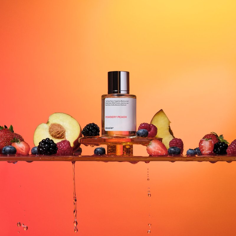 Dossier - Powdery Peach - Eau de Parfum - Inspired by I Want Choo - Long-Lasting Fragrance - Feminine - 1.7 fl oz (50ml)