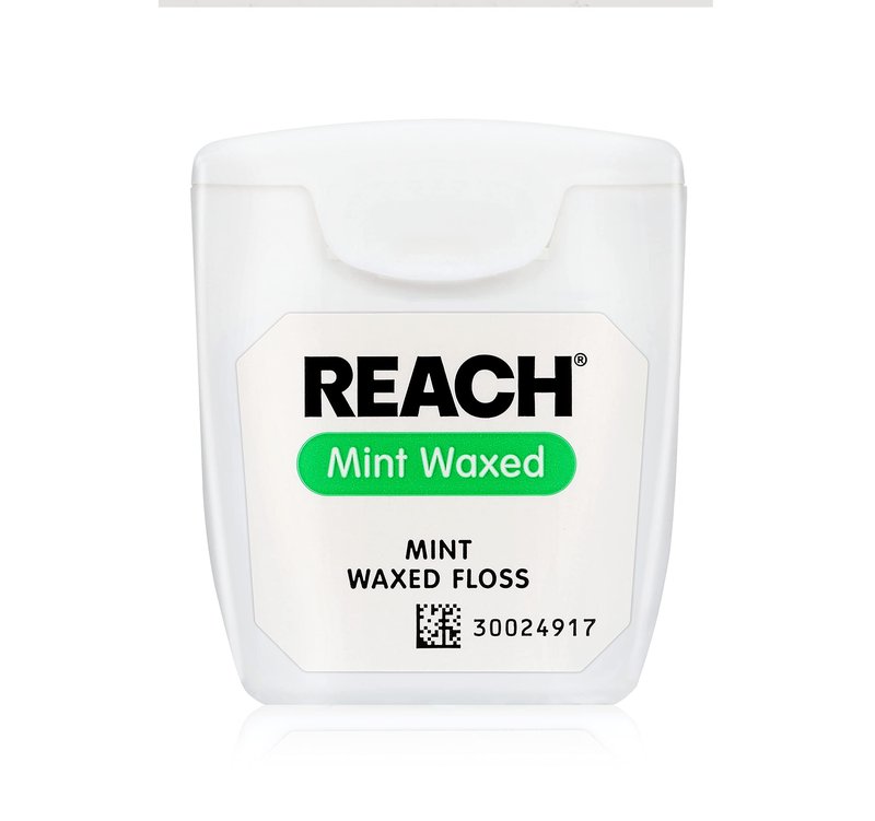 Johnson & Johnson Reach Interdental Adult Floss, Mint Waxed, 55 yds