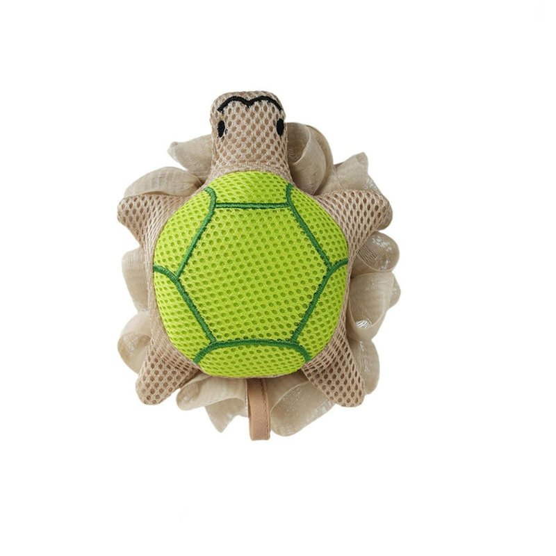 Cute Animal Bath Loofahs Sponge Pouf Mesh Body Scrubber Shower Exfoliating for Women Kids Girls Boys