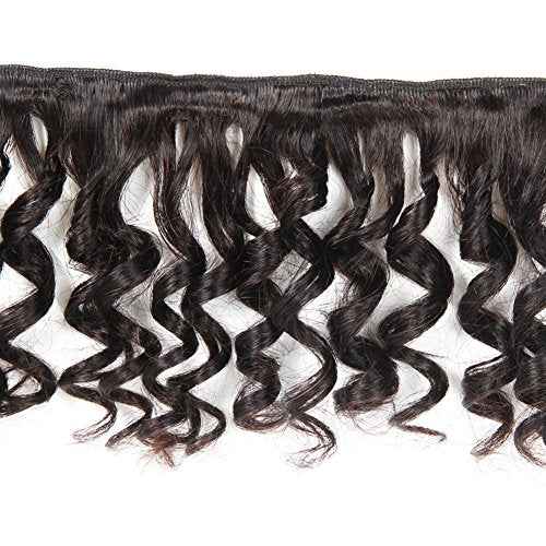 Molefi Brazilian Funmi Hair 3 Bundles burmese curly bundles human hair Short Curly Weave 9A Unprocessed Brazilian Human Hair Extensions 100g/pc Full Head Natural Color (10" 12" 14")