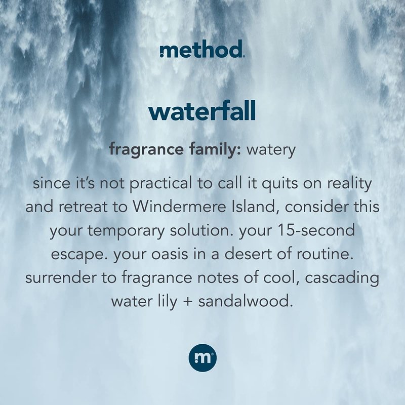 Method Gel Hand Soap, Waterfall, 12 fl oz (Pack of 3)