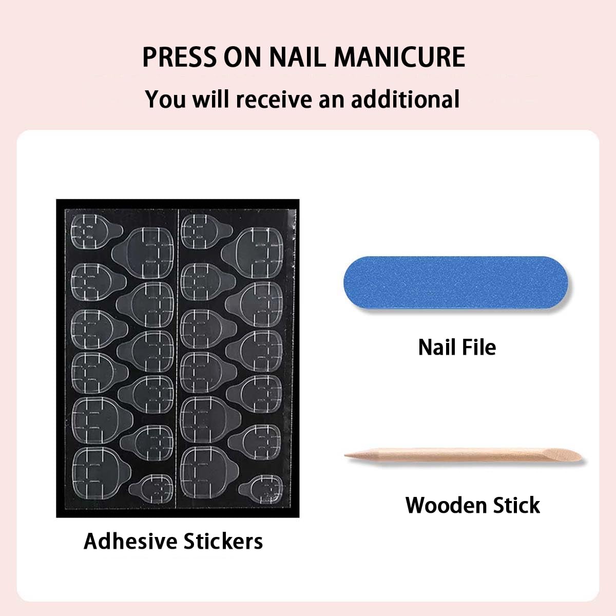 White French Tip Press on Nails Short Almond Fake Nails with Designs Ombre False Nails Gel Artificial Acrylic Nail Nude Fingernails Glossy Natural Reusable Stick on Nails for Women 24Pcs