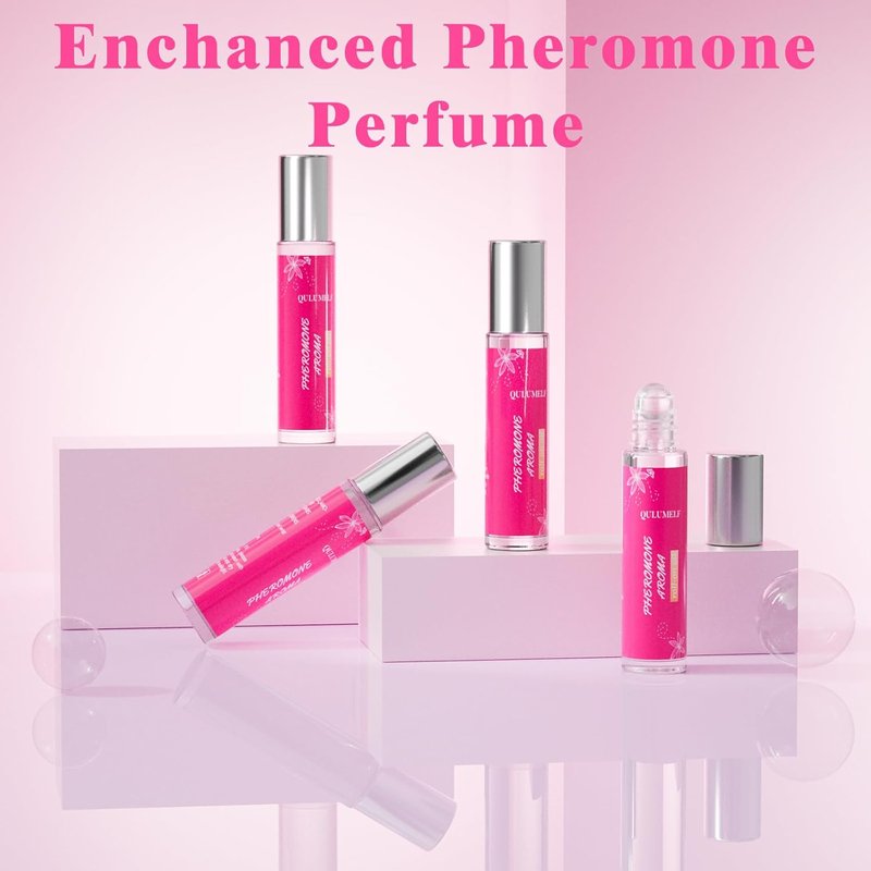 QULUMELF Pheromone Perfume for Women - Long Lasting Fruity Fragrance | Portable Roller Ball Design