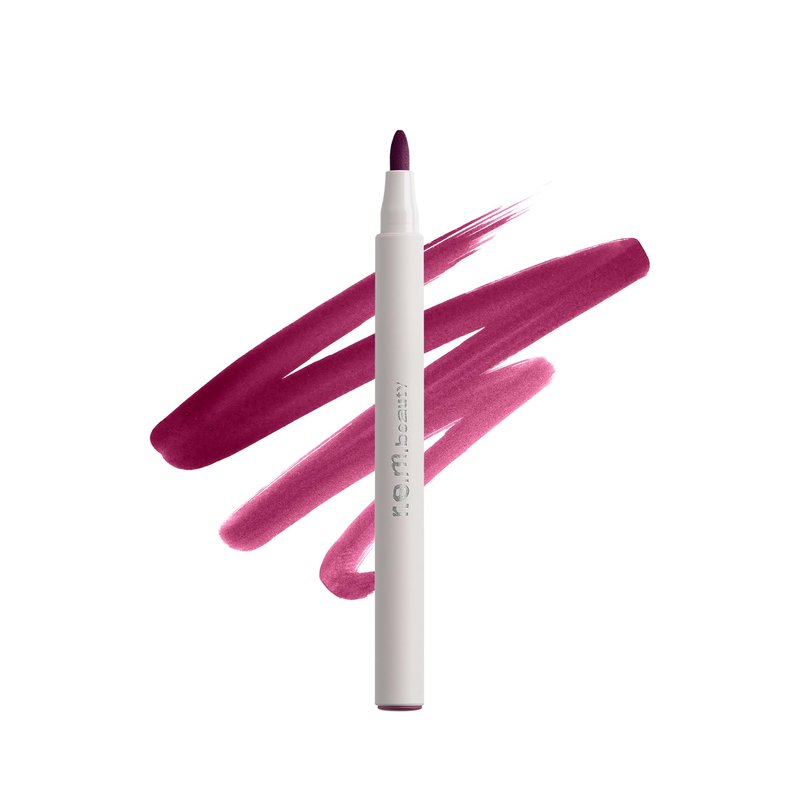 r.e.m. beauty Practically Permanent Lip Stain – Long-Lasting, Weightless Lip Color with Rich Pigment & All-Day Comfort, Hydrating, Featherproof, Non-Drying (Miss Berry)