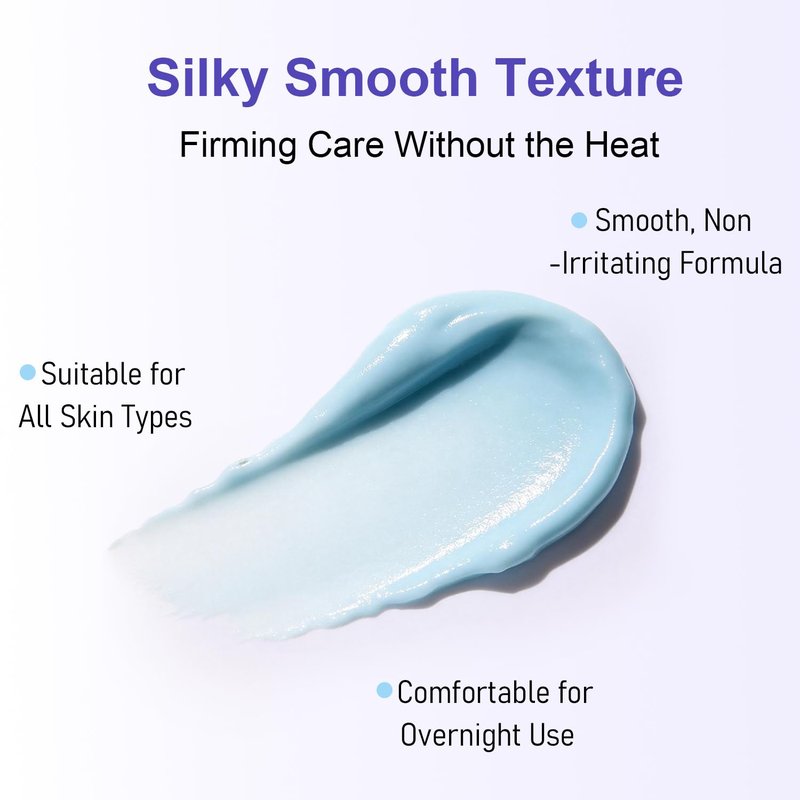 LIFTONIN® Dreamy Glow Overnight Toning Whip Cream - Anti-Cellulite Body Firming Cream with Satin Eye Mask, 3.38 fl oz