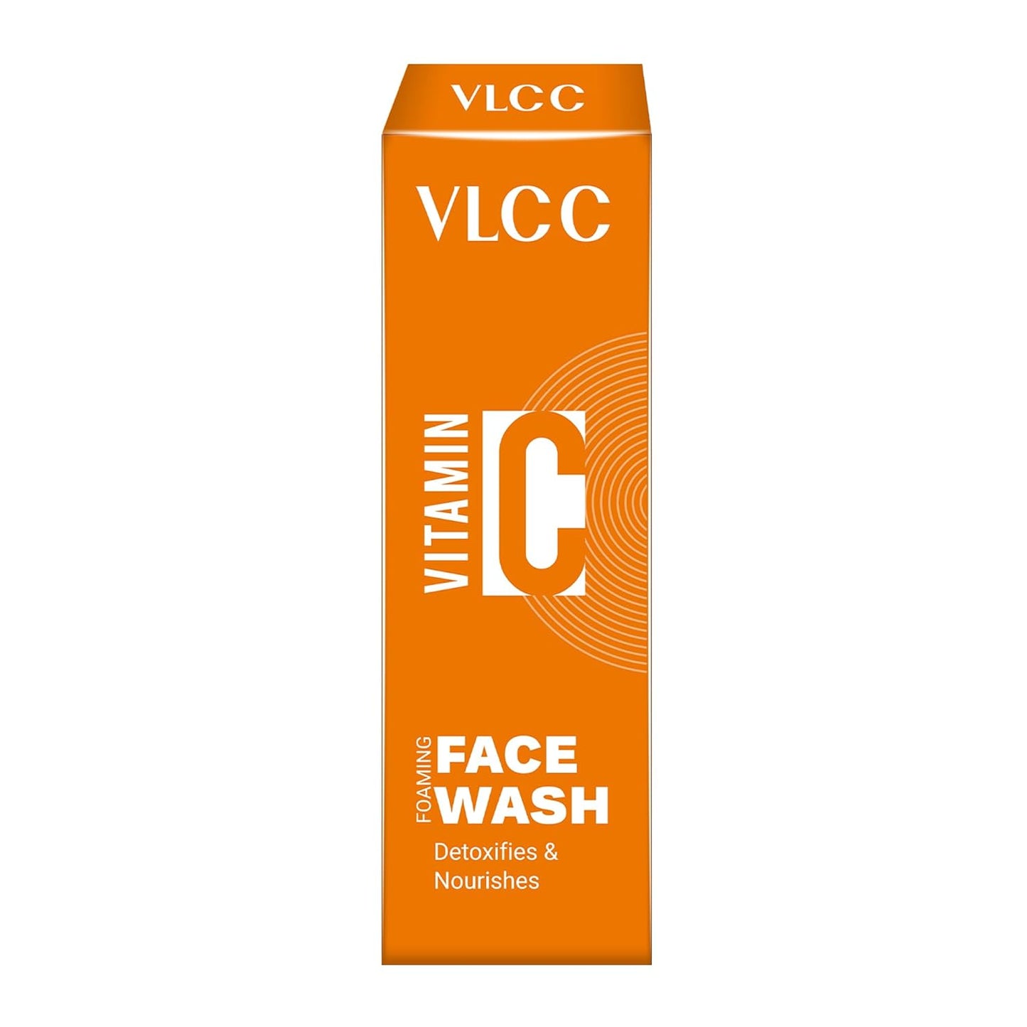 VLCC Vitamin C Foaming Facewash - Hydrating Facial Cleanser with Licorice & Mulberry Extracts | 3.38 oz