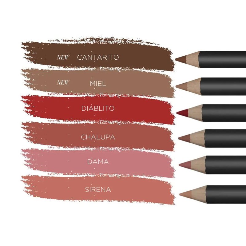 Araceli Beauty Lip Liner Pencil - Precise Definition & Smooth, Creamy Texture | Vegan, Cruelty-Free (Dama)