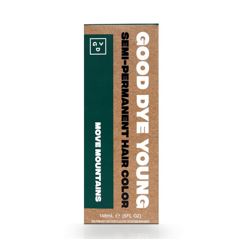 Good Dye Young Semi-Permanent Hair Color - Vegan Green Hair Dye | Non-Damaging, Lasts Up to 24 Washes (5 FL OZ)