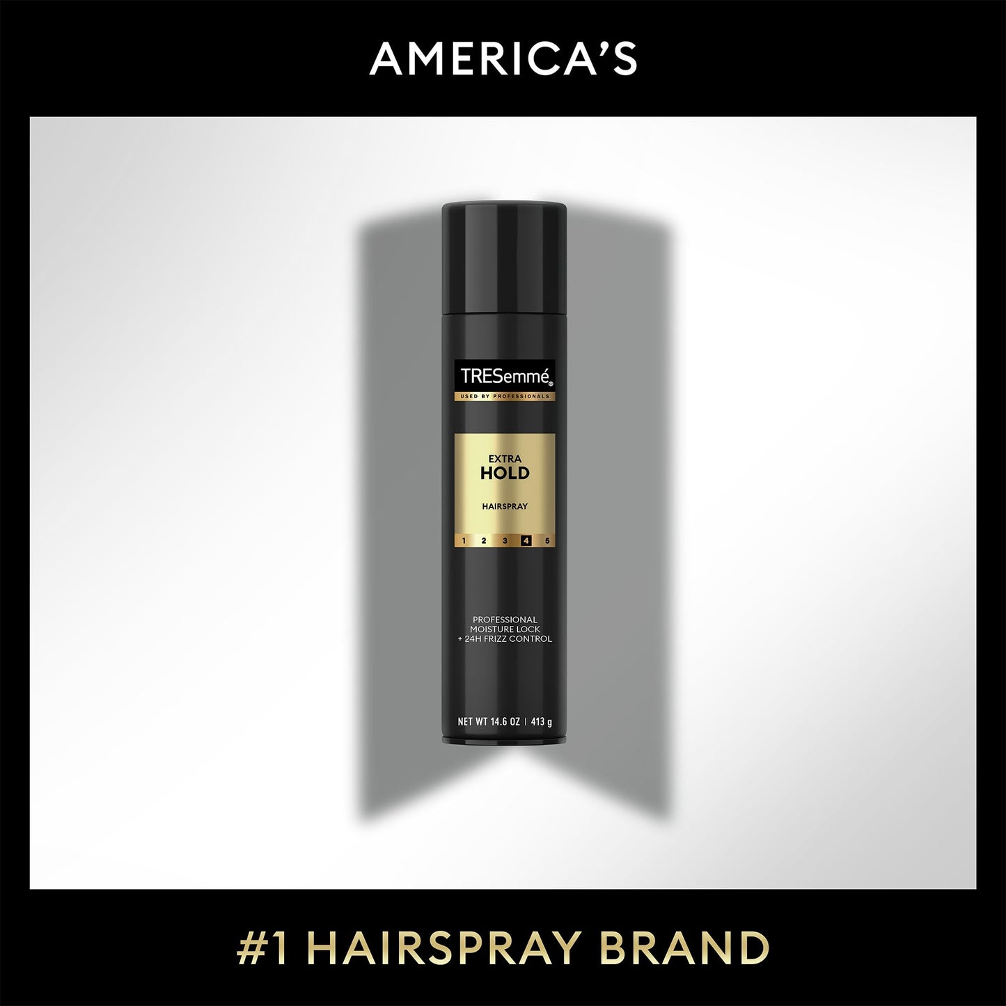 TRESemmé Hairspray, Extra Hold, 2-Pack, Moisturizing Hair Spray, 24H Frizz Control + Keratin Repair Mask (3 Piece Set)