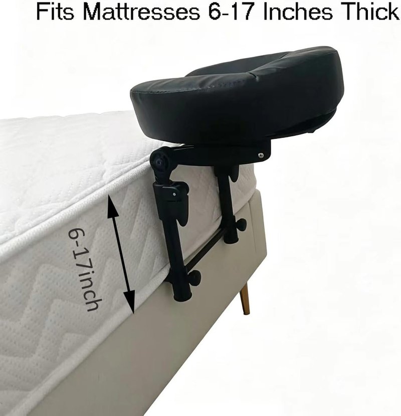 Skiennix Adjustable Massage Headrest - Portable Face Cradle for Home Use | Comfortable Sleeping Pillow