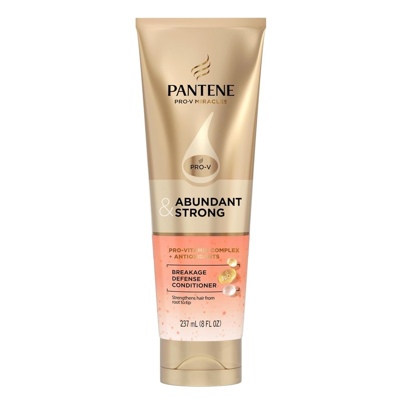 Pantene Abundant & Strong Conditioner - Strengthens Hair from Root to Tip | 8 oz