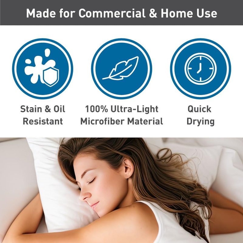 BodyMed Microfiber 120-GSM Massage Sheets, 3-Piece Set - Lightweight and Wrinkle Resistant for Massaging, Spas, Salons, and Clinics, White