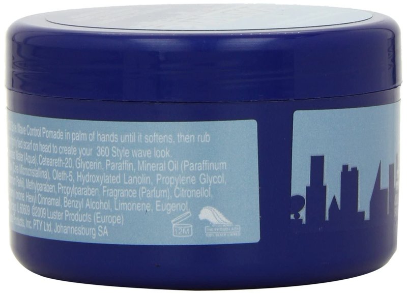 Lusters S-Curl 360 Wave Control Pomade - 3 Ounce (88ml) | 6 Pack for Perfect Waves