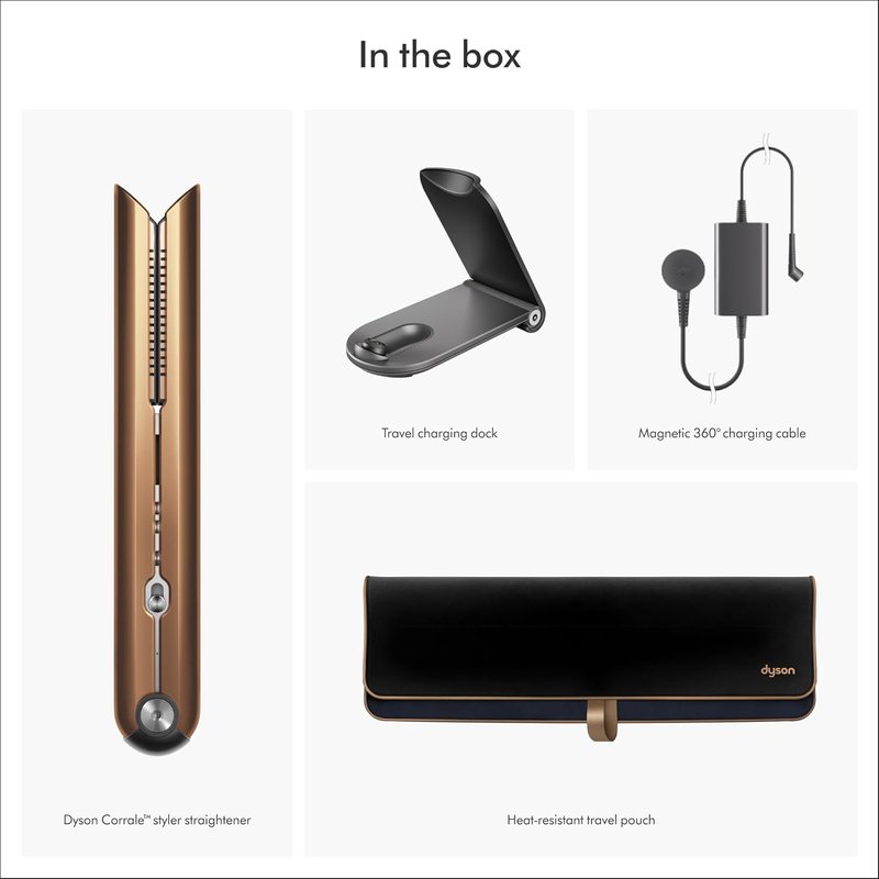 Dyson Corrale™ Hair Straightener - Premium Cordless Styling Tool for Effortless Smoothness