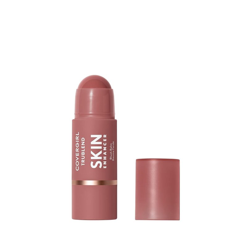 COVERGIRL Trublend Blush Balm Stick - Vegan, Non-Greasy Formula | 250 Sleepy Mauve (Bright Cool Mauve)