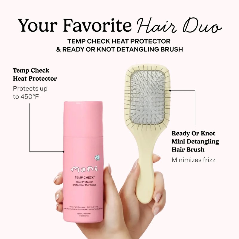 Detangling Curly Hair Brush - Anti-Static Metal Bristles for Smoothing & Frizz Control | Gentle Scalp Massage