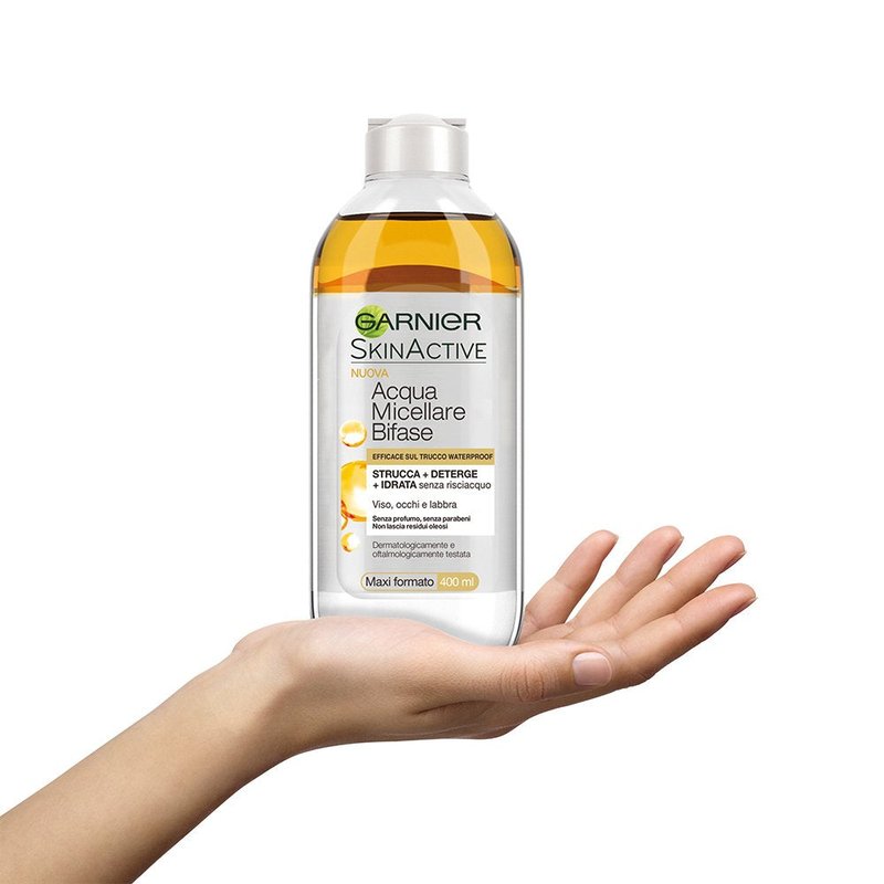 Garnier Micellar Water - Nourishing Argan Oil Formula | 400 ml for Gentle Cleansing